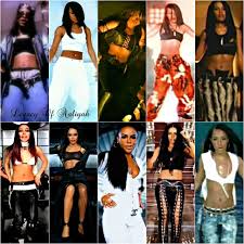 Retour en images sur 17 looks emblématiques de l'icône disparue. Aaliyahalways Day 8 Favourite Outfits My Favourite Outfits Aaliyah Outfits Aaliyah Style Aaliyah