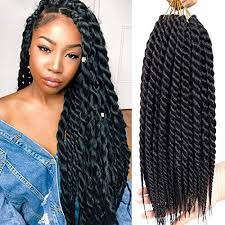 Beautiful Karida 6pcs 18inch Havana Twist Crochet Hair Havana Mambo Twist Crochet Braids Senegalese Twist Hairstyles Twist Hairstyles Crochet Braids Hairstyles