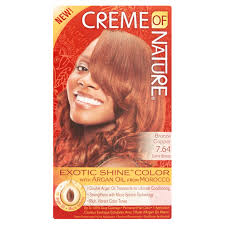 creme of nature exotic shine color 7 64 bronze copper