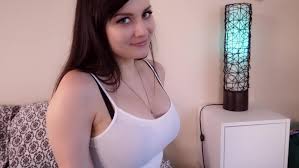 Cute teen with juicy body shows her perfect huge tits on camera and wants  sex