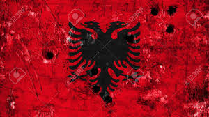These display as a single emoji on supported platforms. Flagge Albaniens Albanische Flagge Auf Metall Textur Gemalt Mit Einschusslochern Lizenzfreie Fotos Bilder Und Stock Fotografie Image 53551713