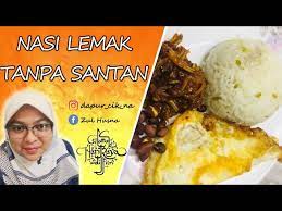 Masukkan beras bersama santan dan bumbu yang telah direbus lalu masak. Cara Masak Nasi Lemak Tanpa Santan Confirm Sedap Wangi Dapurcikna Nasilemaksedap Youtube