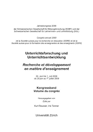 Le conseil de notre expert en pose ipn. Unterrichtsforschung Und Unterrichtsentwicklung Recherche Et Sgbf
