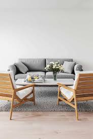 Nordic armchair sofa seat solid wood living room furniture. 34 Gray Couch Living Room Ideas Inc Photos Home Decor Bliss