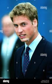 PRINCE WILLIAM ROYAL FAMILY 21 September 2001 Stock Photo
