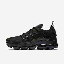 Nike Air Vapormax Plus 924453 004 Triple Black Black Dark Grey Nike Air Nike Air Vapormax Black Nike Shoes