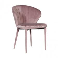 Upholstered a glamorous head of the table. European Style Armless Pink Velvet Upholstered Dining Chair China Upholstered Chair Armless Chair Made In China Com