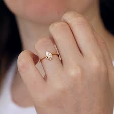 Marquise Engagement Ring Minimalist Engagement Ring Artemer Minimalist Engagement Ring Engagement Rings Sale Engagement Rings Marquise