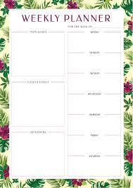 Pin On Weekly Planners