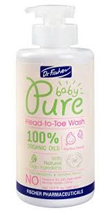 Pure Baby Shampoo And Body Wash By Dr Fischer With 100 Organic Oils 97 Natural Origin Ingredients For Sen Best Baby Lotion Natural Baby Lotion Baby Lotion