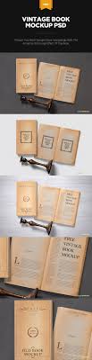 Free Vintage Book Mockup Zippypixels Vintage Book Books Vintage Books
