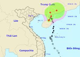Trên đất liền, do ảnh hưởng của hoàn lưu bão số 2, ngày 3/7, ở khu. Bao Sá»' 2 HÆ°á»›ng Vao Trung Quá»'c Phia Báº¯c Ä'á» Phong Sáº¡t Lá»Ÿ Ä'áº¥t
