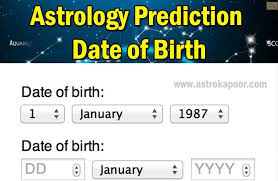 Astrology By Date Of Birth Date Of Birth Dob Astrology