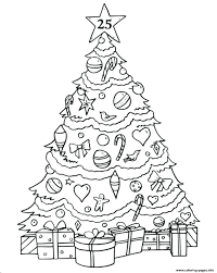 Choose 2 color themes for each month for a unique calendar every time. Christmas Tree Printable Coloring Pages Novocom Top