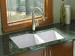 Stainless steel · vanity tops · shower systems · grab bars Executive Chef Undermount Kitchen Sink W Four Holes K 5931 4u Kohler Kohler