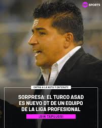 SORPRESA: OMAR ASAD es nuevo DT de un equipo de la LIGA PROFESIONAL.  https://tntsports.com.ar/ligaprofesional/sorpresa-omar-asad-es-nuevo-dt-de-un-equipo-de-la-liga-profesional-20251020-0028.html