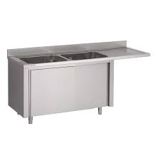 Maybe you would like to learn more about one of these? Plonges Inox Sur Meuble Espace Lave Vaisselle 2 Bacs Avec Egouttoir