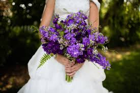 Lush Purple Bouquet Purple Stock Waxflower Boston Fern And Gladioli Photo By Redtree Photography Purple Bouquets Purple Bouquet Bouquet