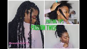 This is a gorgeous hair idea that can be dressed up or down to suit any occasion. Passion Twist Tutorial How To Part Talk Through Ft 2nd Touch Down Edge Tamer Youtube
