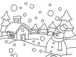 There's something for everyone from beginners to the advanced. Printable Winter Scene Coloring Pages Coloring Home