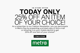 H M Canada Printable Coupons Save 25 Off One Regular Priced Item Today Only Canadian Freebies Coupons Deals Bargains Flyers Contests Canada