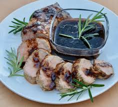 Pork Tenderloin With Fig Balsamic Glaze Pork Recipes Pork Stuffed Pork Tenderloin