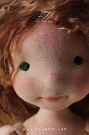 Natural Fiber Art Doll Ella Fairy Art Dolls Art Dolls Fiber Art