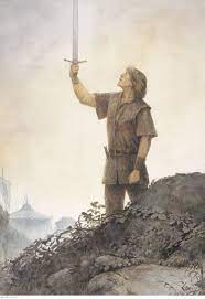 Arthur Pulls The Sword From The Stone Julek Heller User Aethon Art Celtic Mythology Arthurian