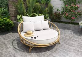 We did not find results for: Zew Bamboo Round Daybed Outdoor Indoor Large Accent Sofa Chair Lawn Pool Garden Seating With Cushion And Pillows Sofabed Nude Furniture Decor Amazon Com