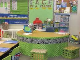 Love This May Have To Do This To My Kidney Horseshoe Table Skirted Kidney Table As Teache Sunday School Classroom Jungle Theme Classroom Classroom Layout