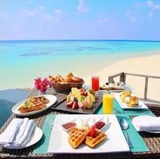 Breakfast With An Ocean View Travel Food Breakfast Around The World Breakfast