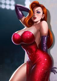Jessica rabbit dress