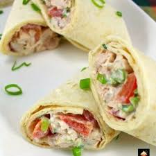 Deluxe Chicken Salad Wraps These Little Wraps Are Great For Parties Lunches Suppers Or Any Time It S A Great Way To Chicken Salad Wrap Salad Wraps Recipes
