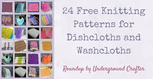 This round sunburst dishcloth free knitting pattern is a great dishcloth for your dining table. 24 Free Knitting Patterns For Dishcloths And Washcloths Underground Crafter