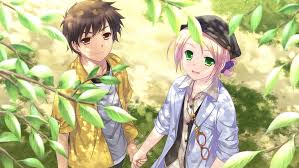 Maybe you would like to learn more about one of these? Hd Wallpaper Anime And Sora No Mukou De Sakimasu You Ni Blonde Boy Wallpaper Flare