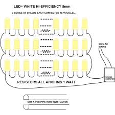 Usually circuits with more than two components have two basic types of connections: Circuit Inside Led Tube