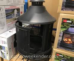 In rare cases, pure stone fireplaces are available for purchase. Hello Outdoors Outdoor Cooking Pit Costco Weekender