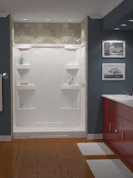 Firenze 60 X 34 Shower Wall Set At Menards 305 81 Like This One Fiberglass Shower Shower Tile Bathroom Redo