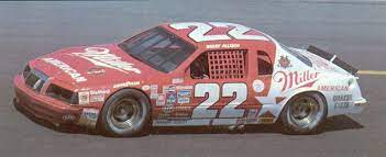 Did you know these fun facts and interesting bits of information? Bobby Allison 22 Miller Ford Thunderbird Nascar Race Cars Ford Racing Old Race Cars