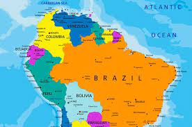 República de colombia ), is a country in south america with territories in north america. Colombia Economia Turismo E Imagem De Sua Bandeira Estudo Pratico
