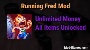 1.9.2 for android 4.0 or higher update on : Running Fred Mod Unlimited Money All Items Unlocked Mod4games Com