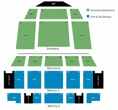 Venues Seating Chart College Of Visual And Performing Arts