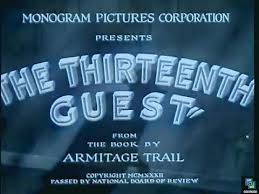 The Thirteenth Guest 1932, Colorized, Ginger Rogers, Lyle Talbot, J.  Farrell MacDonald, Mystery