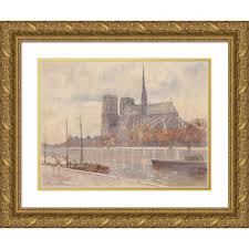 Florence Vincent Robinson 18x14 Black Modern Framed Museum Art Print Titled 