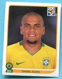 Daniel Alves PANINI SOUTH AFRICA 2010