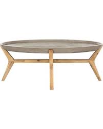 Inspired By The Iconic Furnishings In Spain S Top Design Gallery This Concrete Oval Indoor Outdoor Coffee Ta Coffee Table Coffee Table Wood Oval Coffee Tables