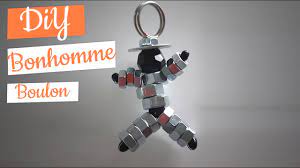 33% des français considèrent que la fête des pères est une fête commerciale. Tuto Fete Des Peres Porte Cle Bonhomme Boulons Youtube