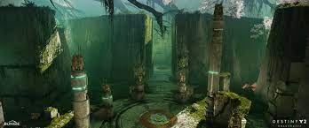 Artstation Destiny 2 Shadowkeep Garden Of Salvation Raid Kevin Whitmeyer Environment Concept Art Destiny Natural Palette