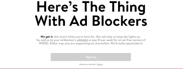 ︎it blocks banner, video ad, popup An Example Of An Anti Adblocking Message You Very Likely Have Seen Download Scientific Diagram