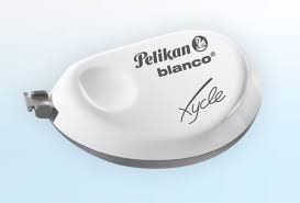 It was first used by the british army to whiten slade wallace buckskin leather equipment, and later adapted to coloured versions for use on the cotton web infantry equipment, pattern 1908 webbing. The Blanco Correction Products By Pelikan